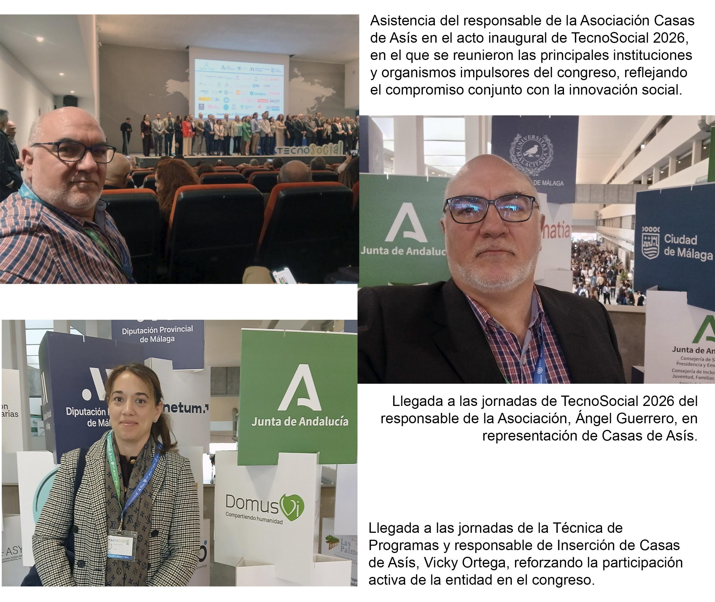 Casas de Asís participa en TecnoSocial 2026, referente en innovación en servicios sociales